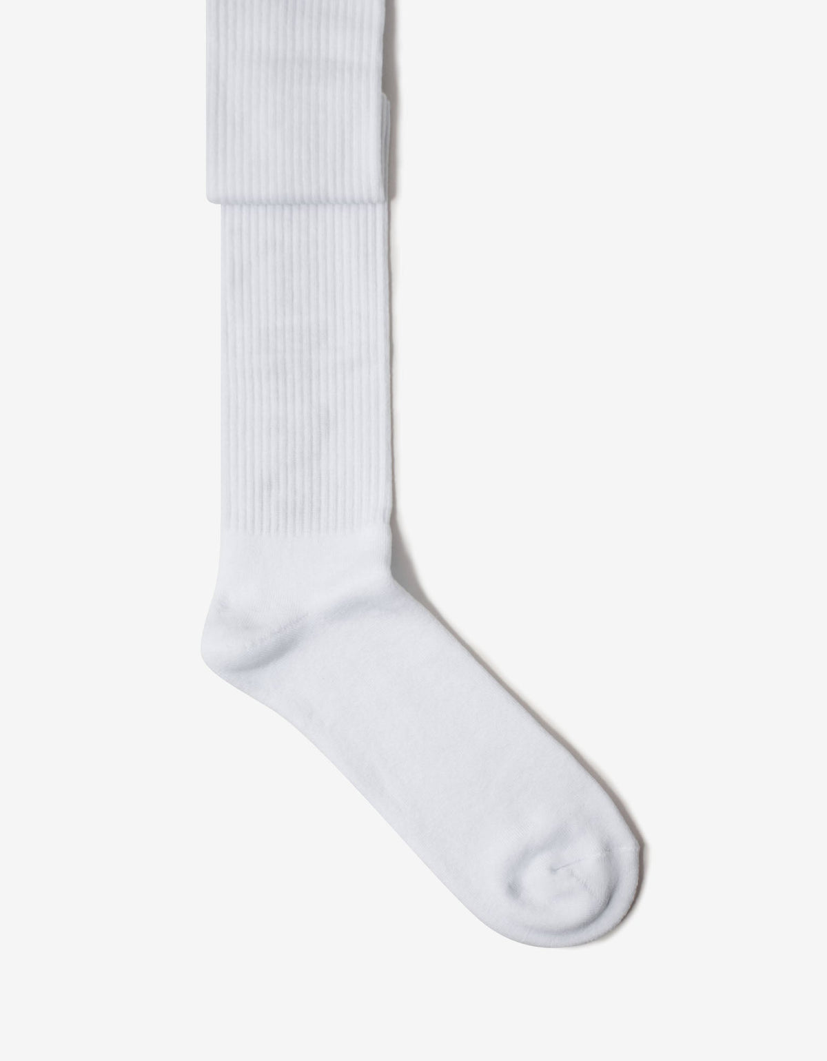 Palm Angels White Vertical Logo Socks