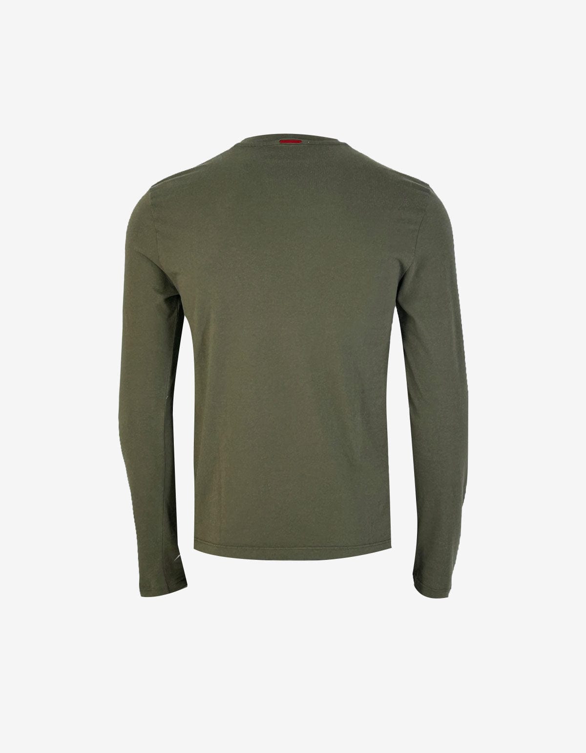 Prada Linea Rossa Green Long Sleeve T-Shirt