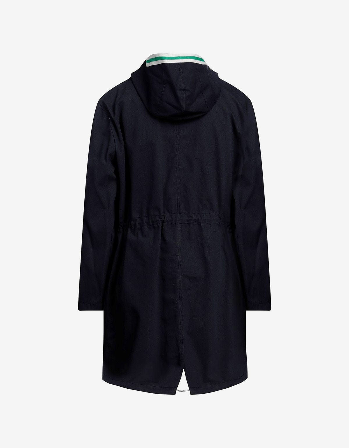 Raf Simons Navy Blue Parka with Silver Interior