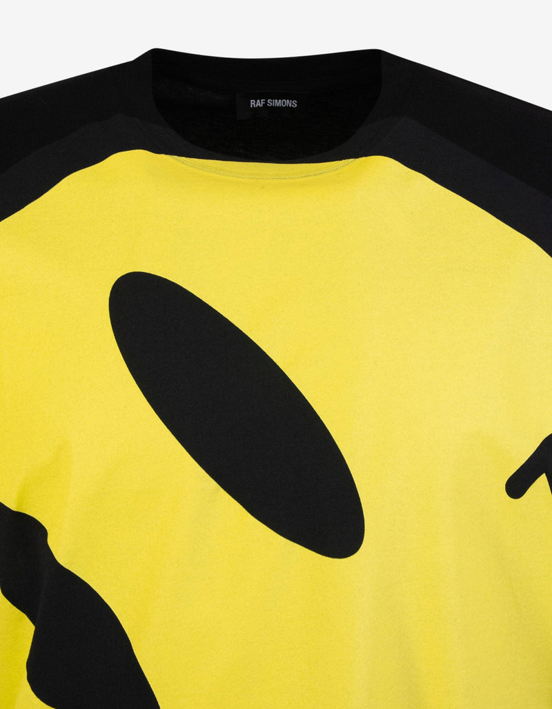 Raf SimonsBlack Smiley Big Fit T-Shirt