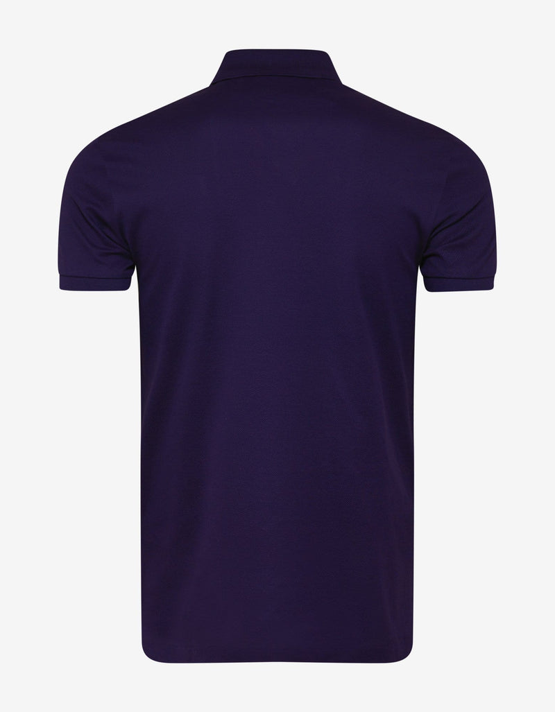 Ralph Lauren Purple Label Purple Pony Embroidery Polo T-Shirt