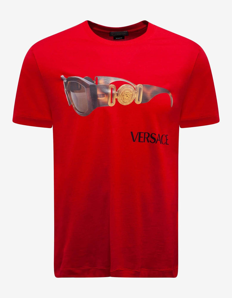 Red Biggie Sunglasses Print T-Shirt