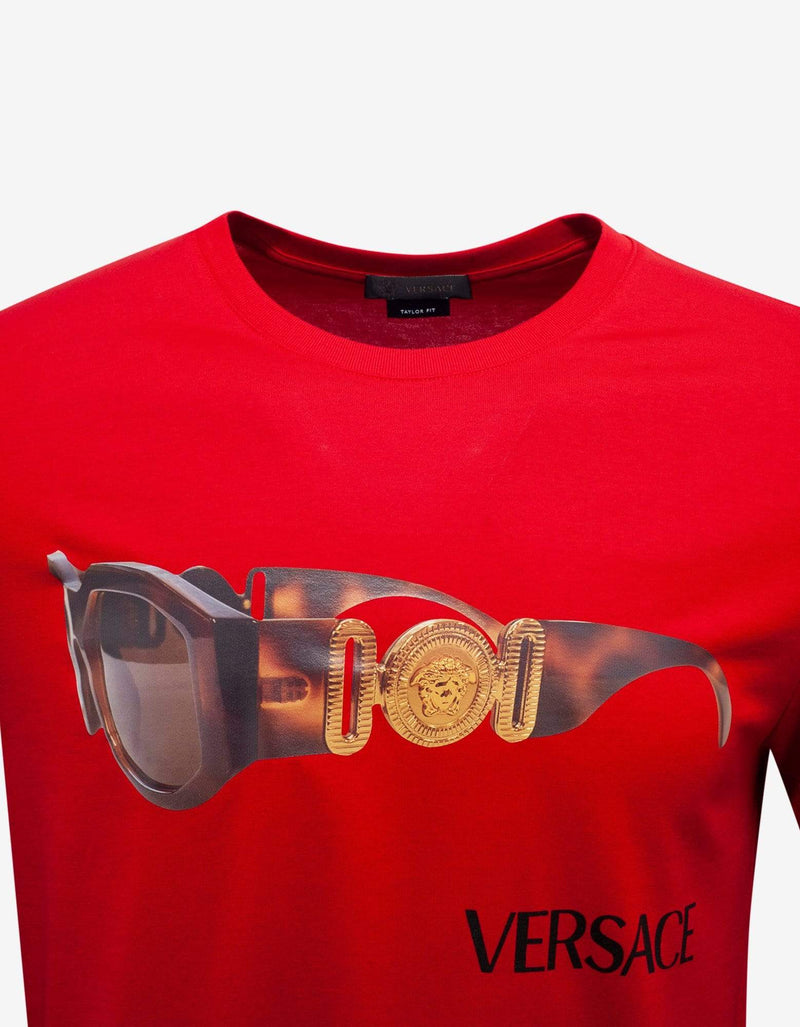 Red Biggie Sunglasses Print T-Shirt