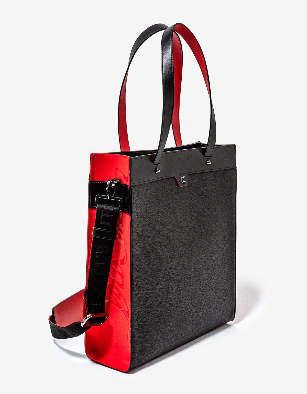 Ruistote Black Leather Tote Bag