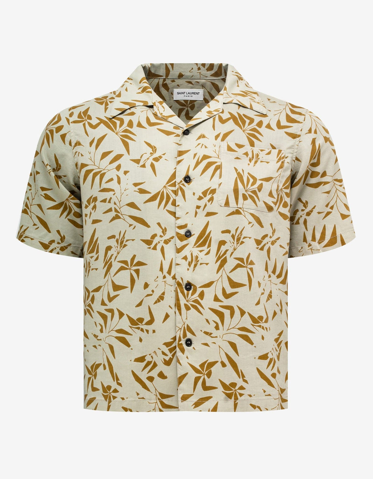 Saint Laurent All-Over Print Hawaiian Shirt