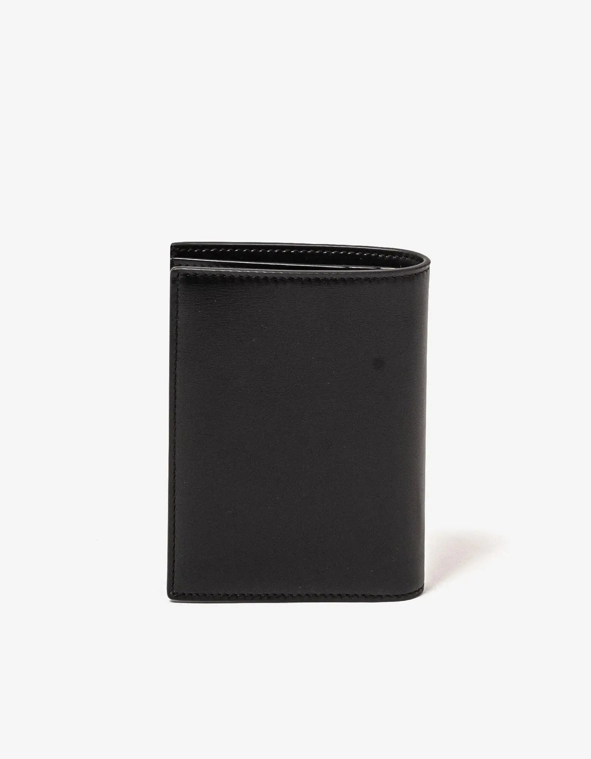 Saint Laurent Black Cassandre Card Wallet