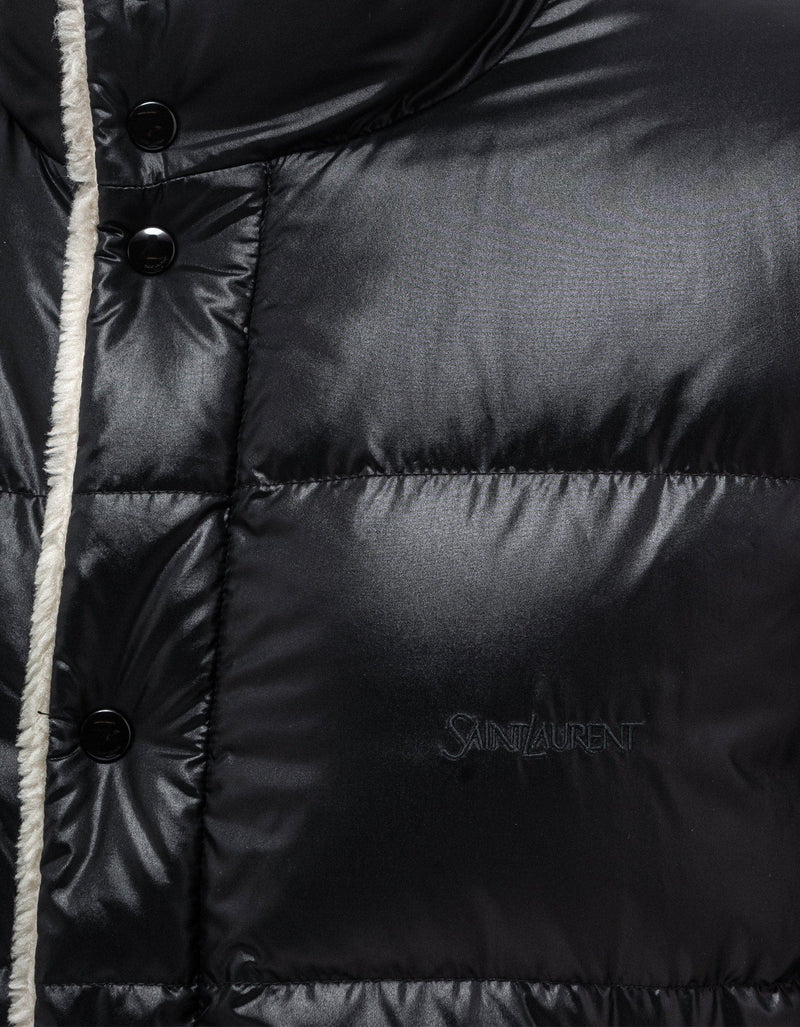 Saint Laurent Black Down Puffer Jacket