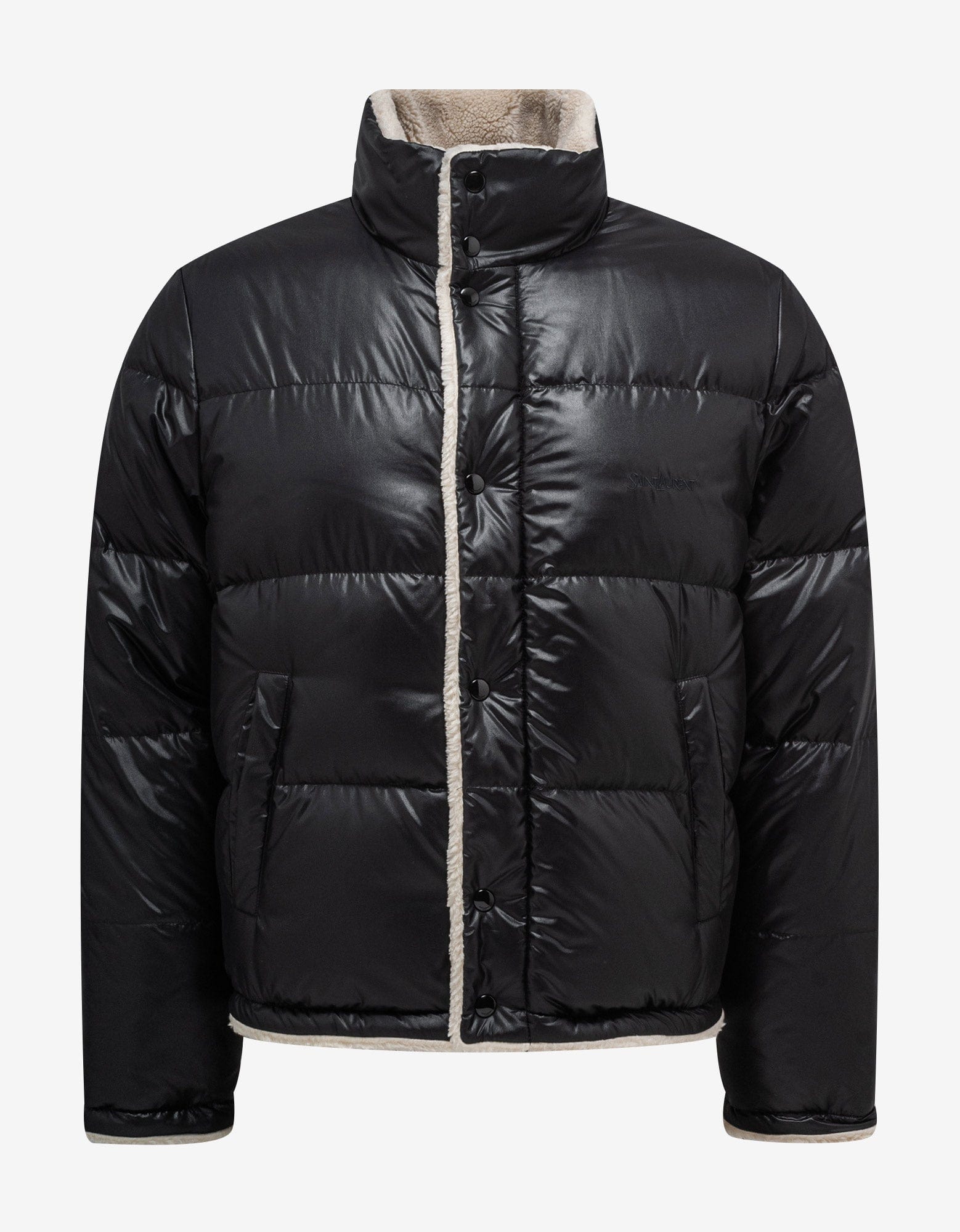 Saint Laurent Black Down Puffer Jacket – Zoo Fashions