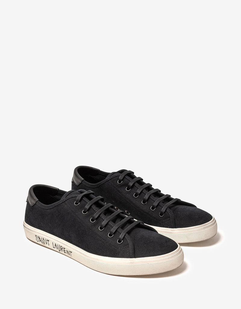 Saint Laurent Black Malibu Trainers