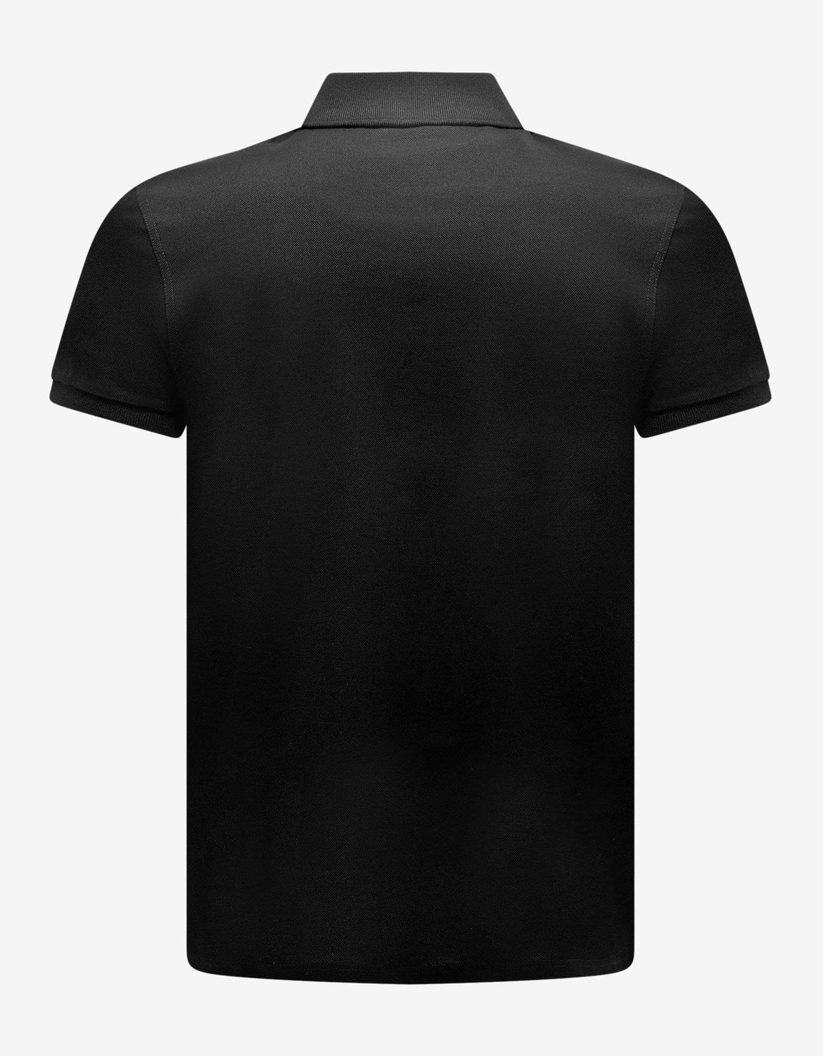 Saint Laurent Black Monogram Polo T-Shirt