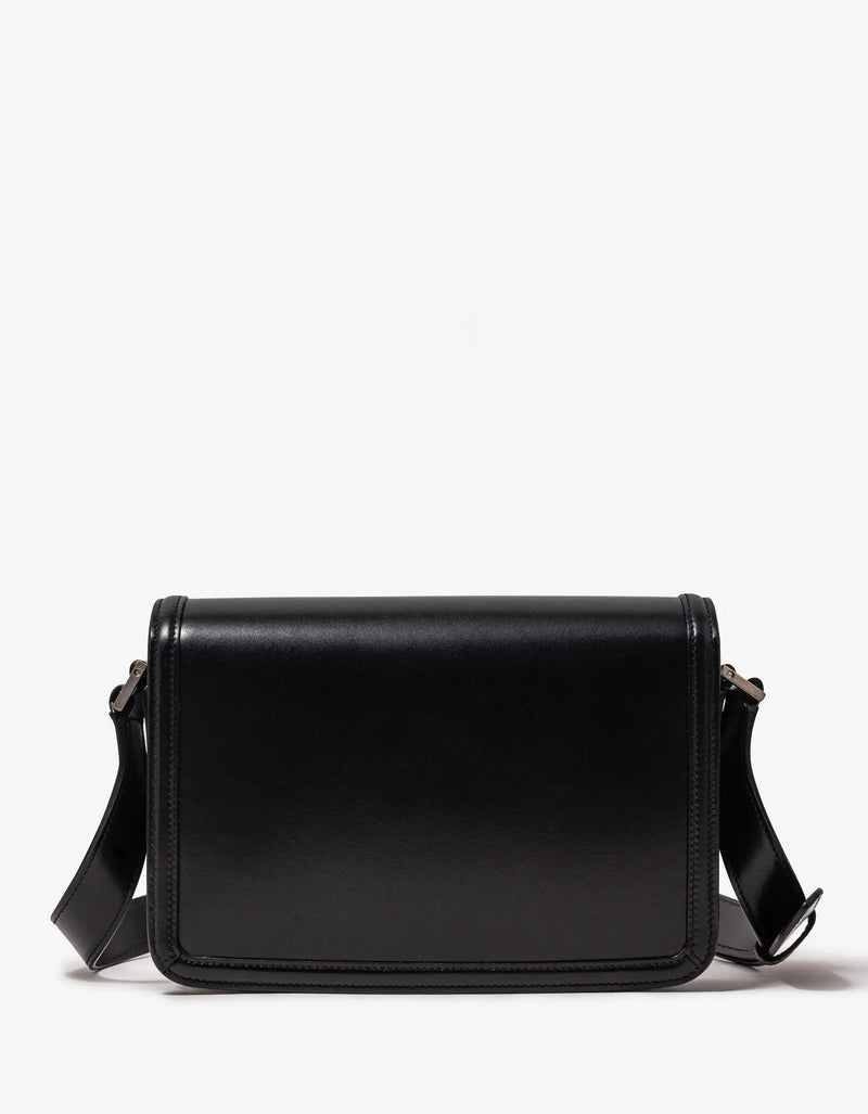 Saint Laurent Black Solferino Medium Satchel Bag