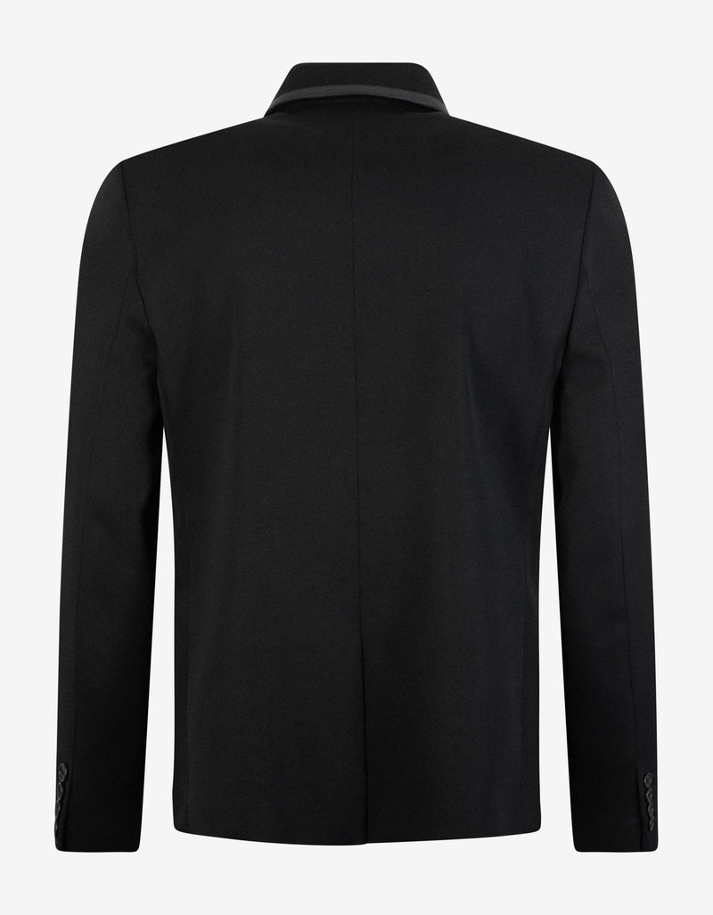 Saint Laurent Black Tailored Wool Blazer