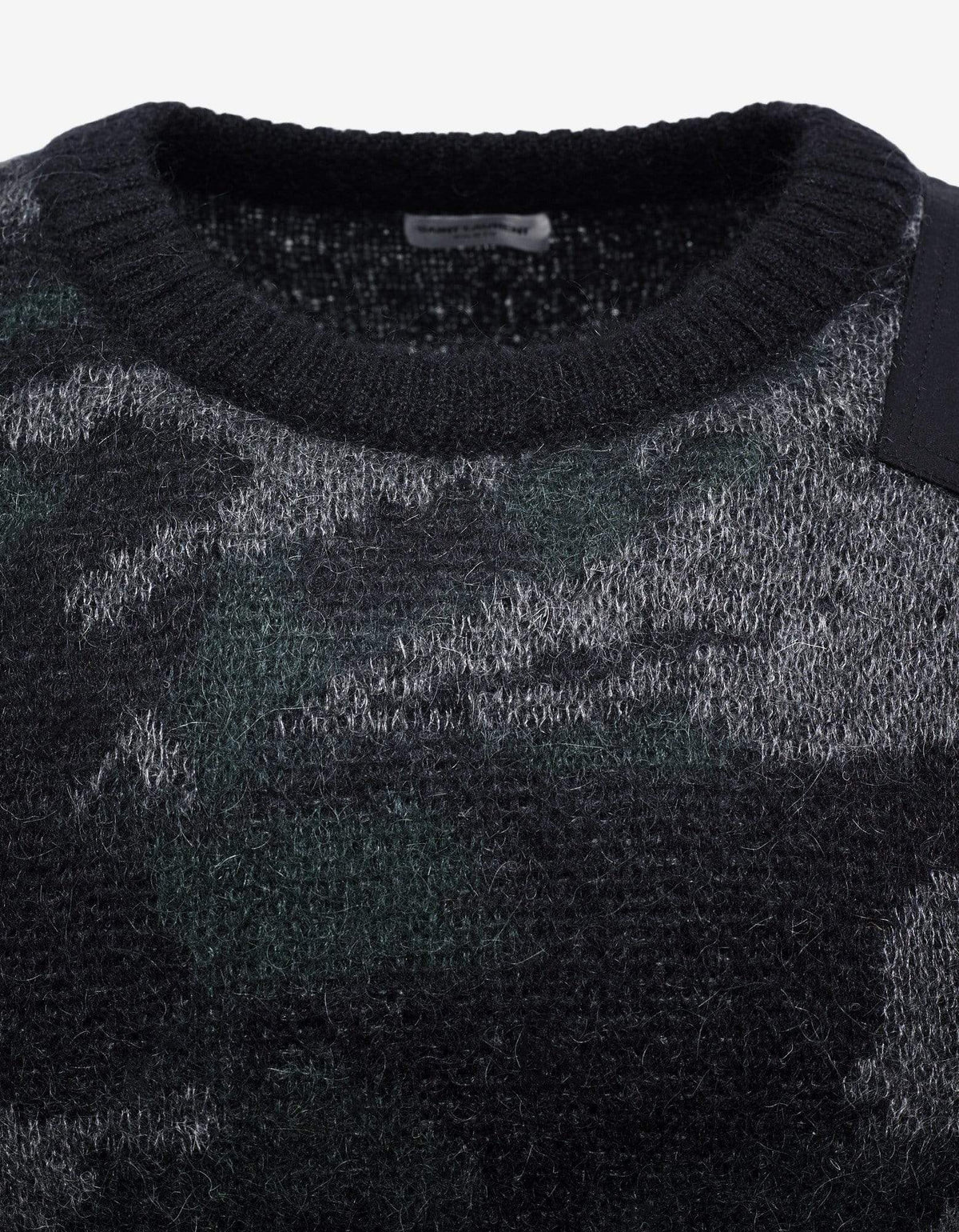 Saint Laurent Camouflage Mohair Sweater