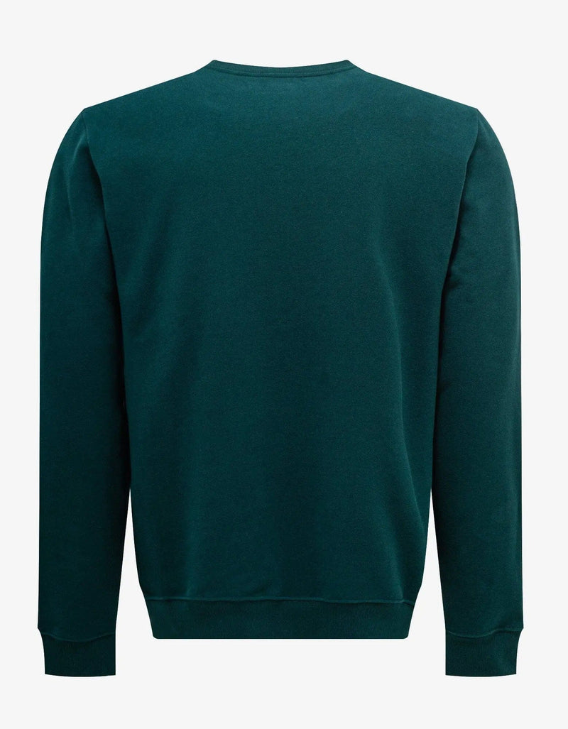 Saint Laurent Green Logo Sweatshirt