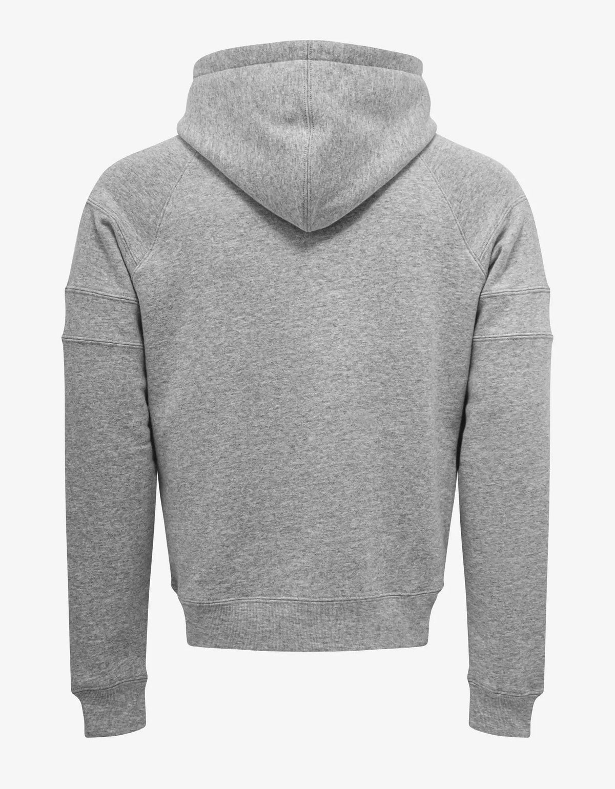 Saint Laurent Grey Logo Embroidery Hoodie