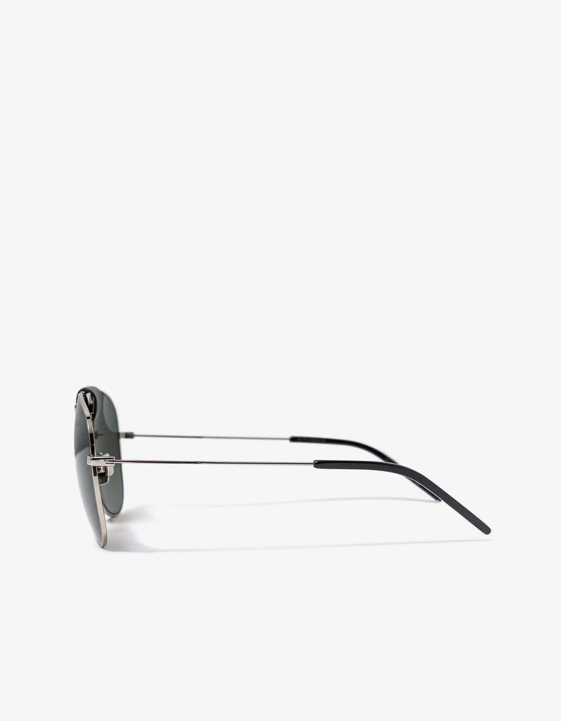 Saint Laurent Silver Classic 11 Sunglasses