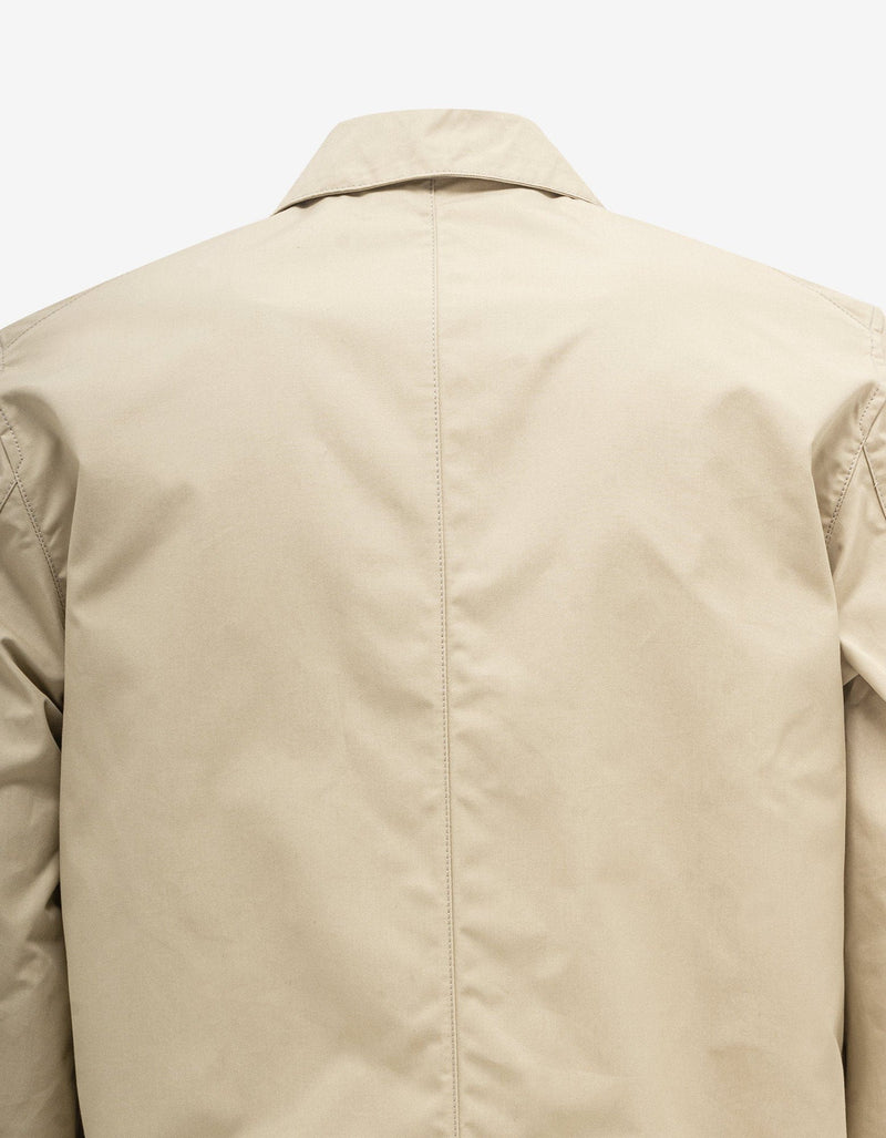 Stone Island Beige Ghost Piece O-Ventile Jacket