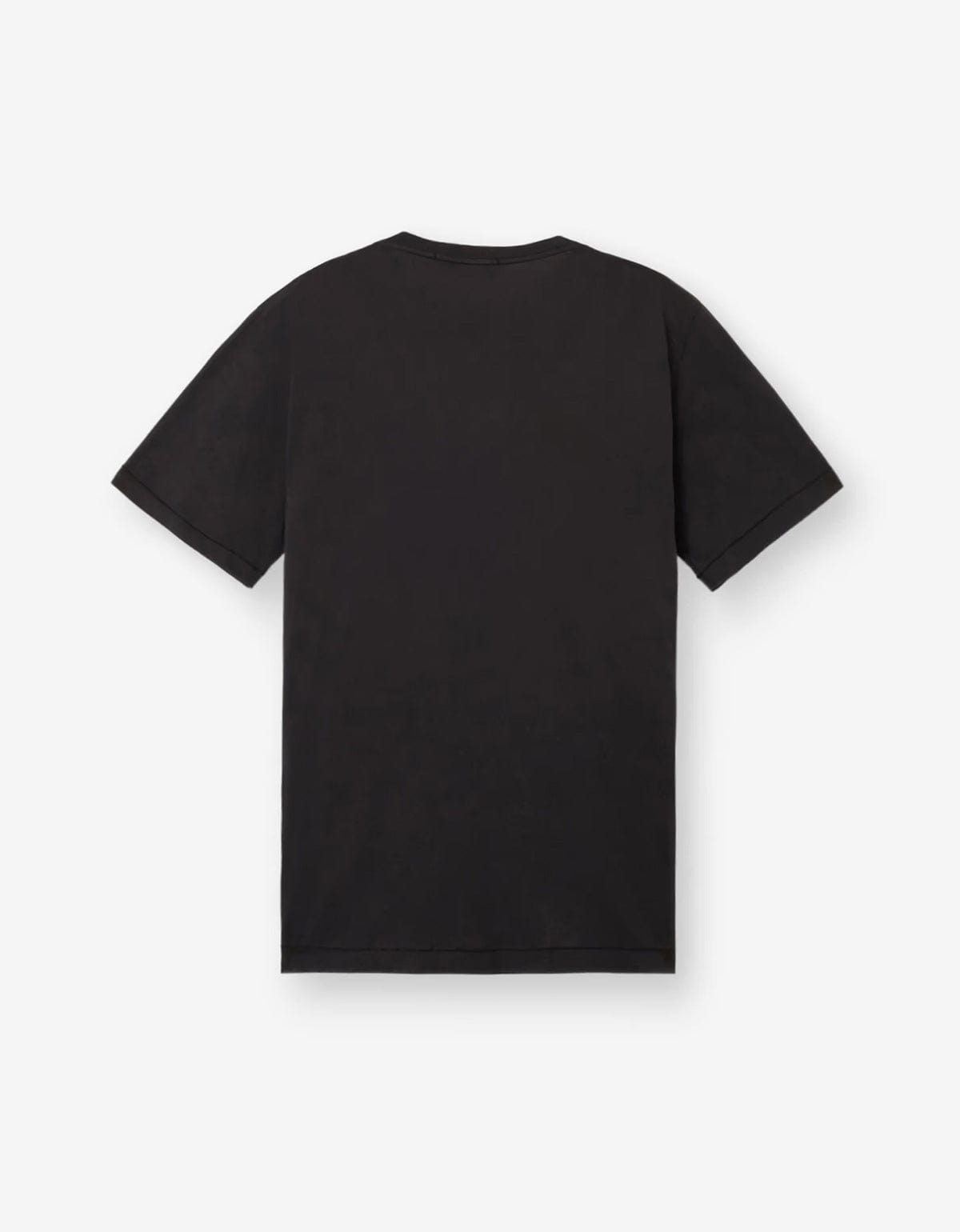 Stone Island Black Compass Logo T-Shirt