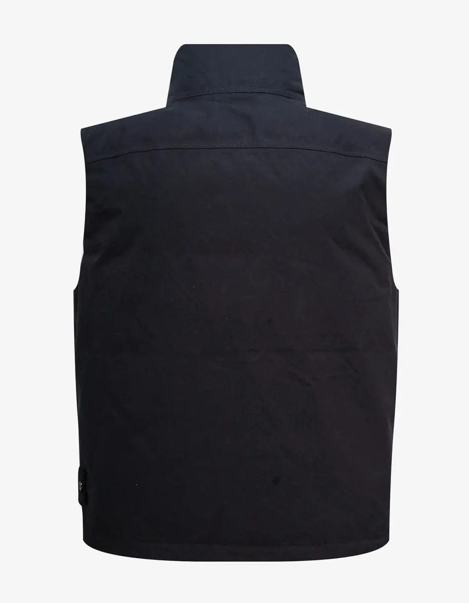 Stone Island Black Ghost Piece O-Ventile Down Gilet