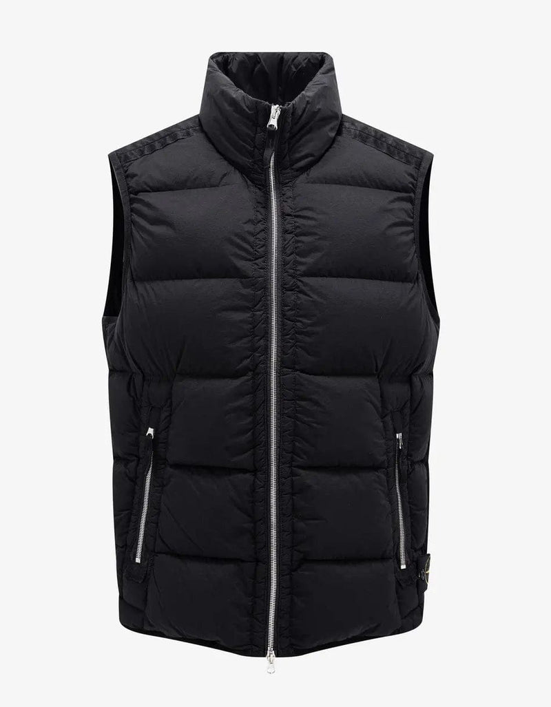 Stone Island Black Seamless Tunnel Nylon Down-TC Gilet