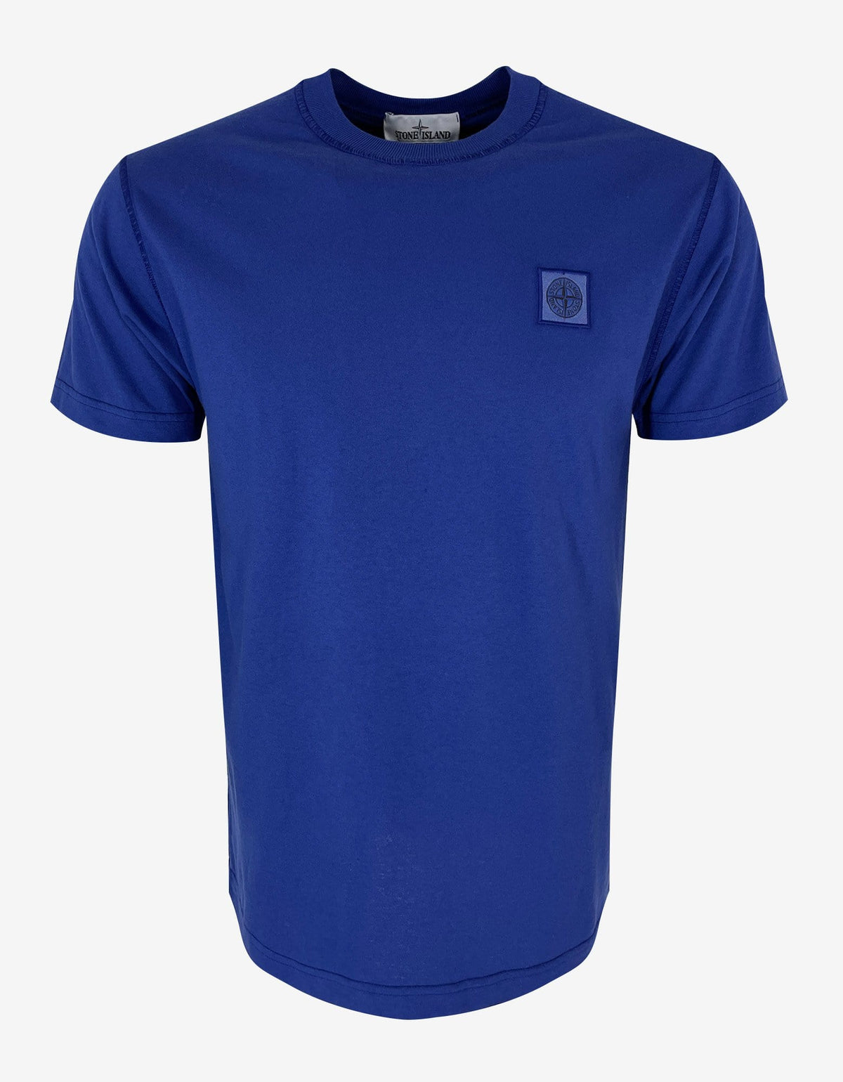 Stone Island Blue Compass Logo T-Shirt