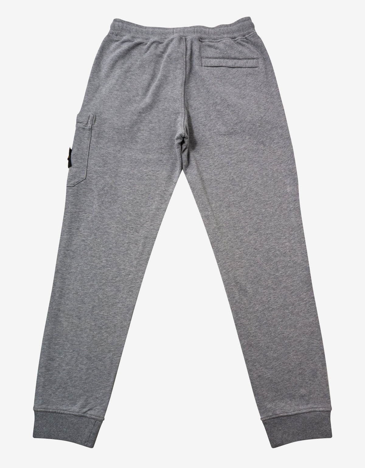 Stone Island Dust Grey Compass Logo Sweat Pants