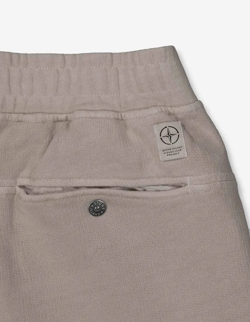 Stone Island Grey Closed Loop Sweat Shorts