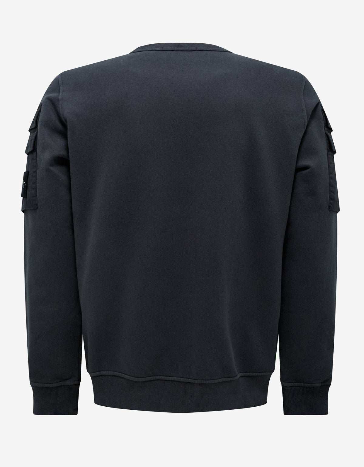 Stone Island Grey Garment Dyed Sweatshirt