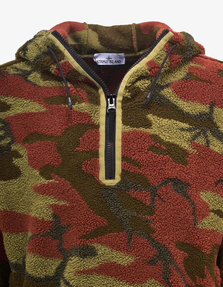 Stone Island Heritage Camo Pile Hoodie