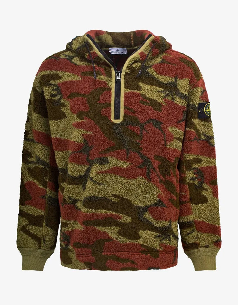 Stone Island Heritage Camo Pile Hoodie