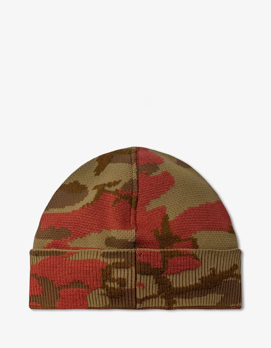 Stone Island Heritage Camo Wool Beanie Hat