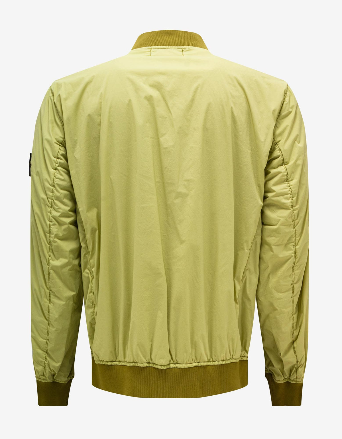 Stone Island Light Green Skin Touch Nylon-TC Bomber Jacket