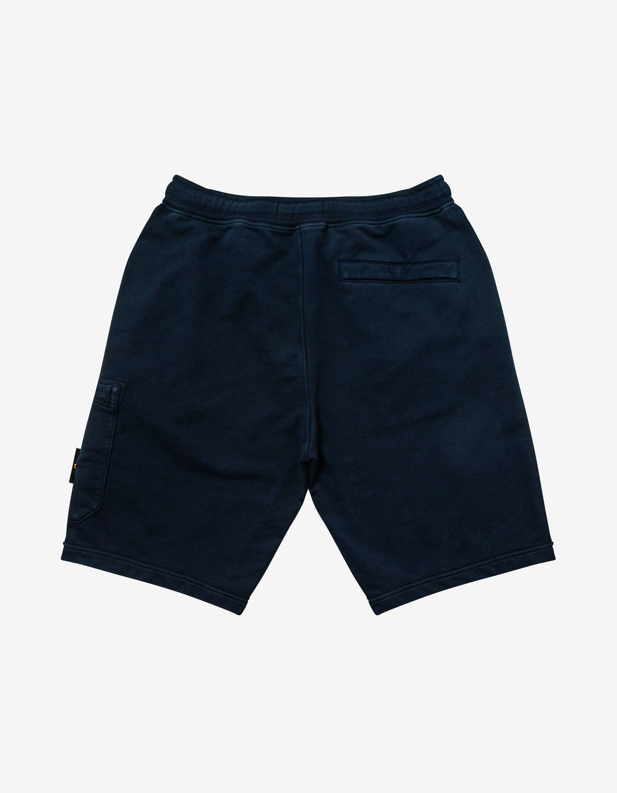 Stone Island Navy Blue Compass Logo Sweat Shorts