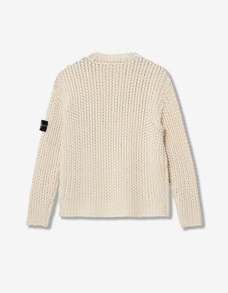 Stone Island Off White UV Reactive Chain Stitch Sweater