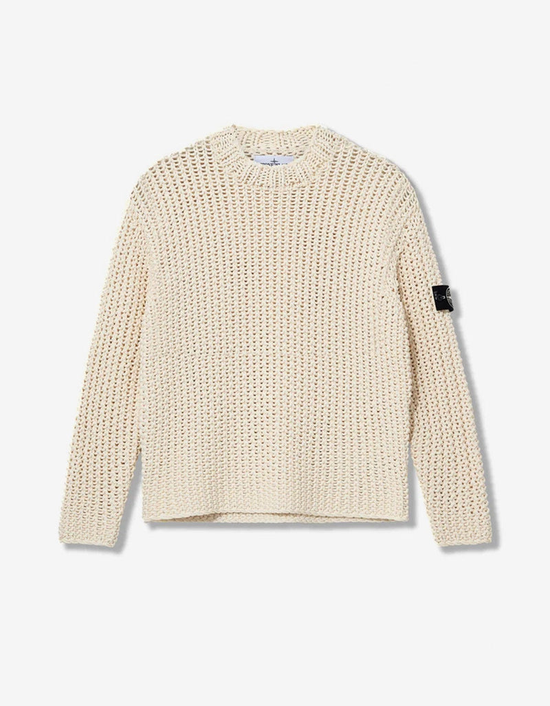 Stone Island Off White UV Reactive Chain Stitch Sweater