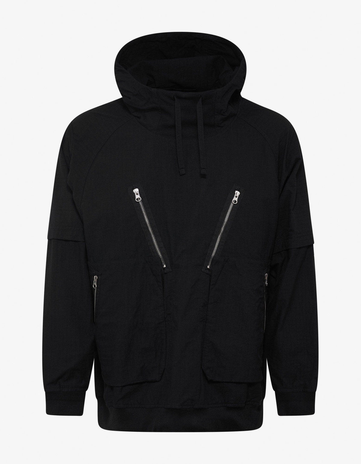 Stone Island Shadow Project Black Naslan Ripstop Anorak