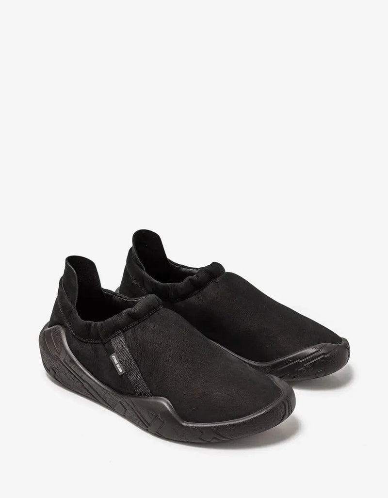 Stone Island Shadow Project Black Slip-on Suede Trainers