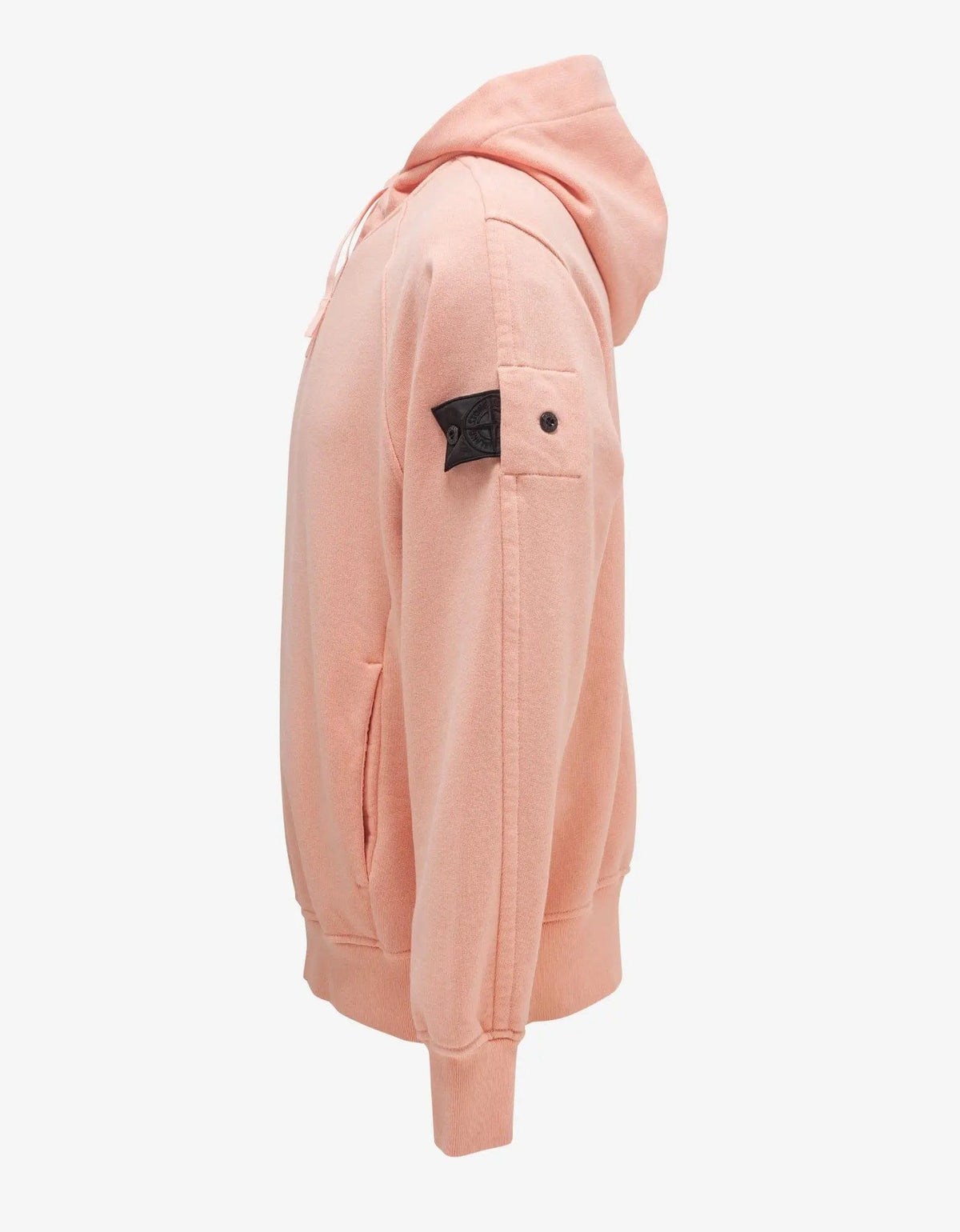 Stone Island Shadow Project Pink Embroidered Hoodie