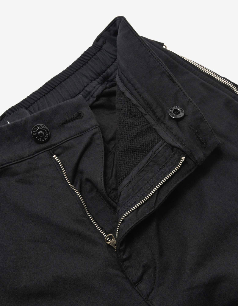 Stone Island Shadow Project Stone Island Shadow Project Black Vented Panel Trousers