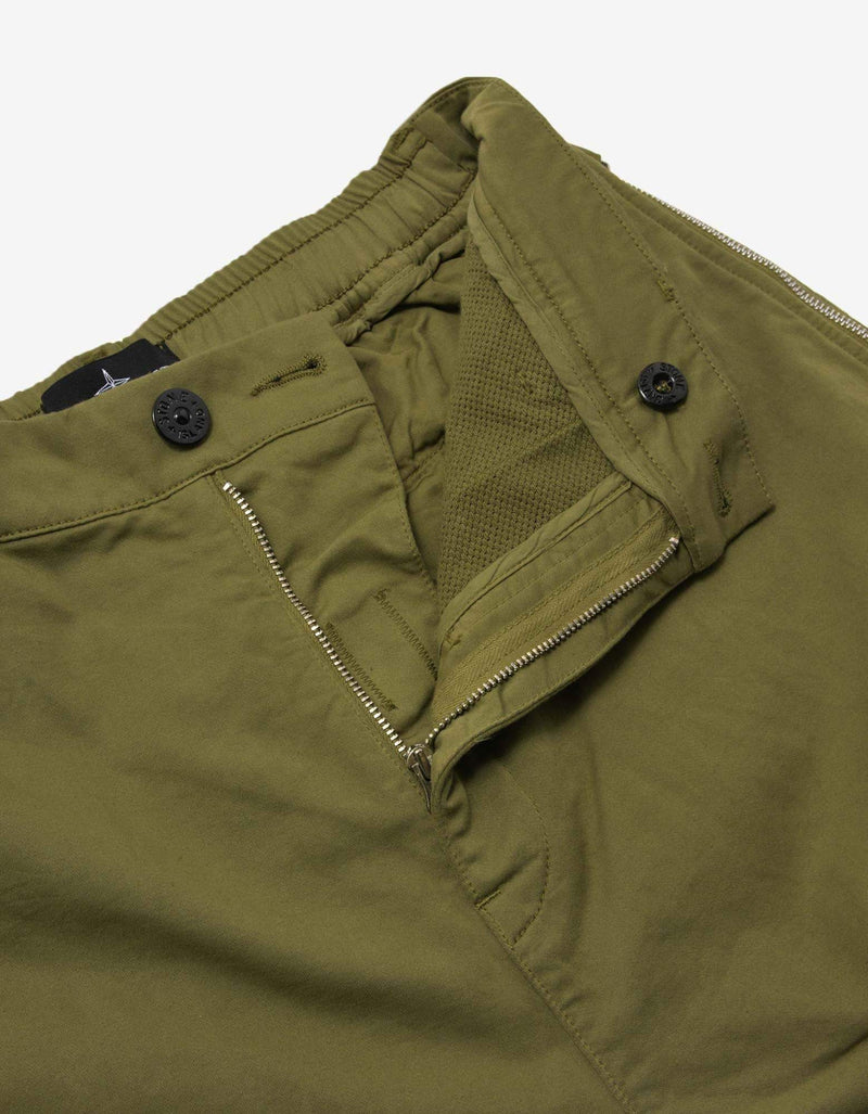 Stone Island Shadow Project Stone Island Shadow Project Green Vented Panel Trousers