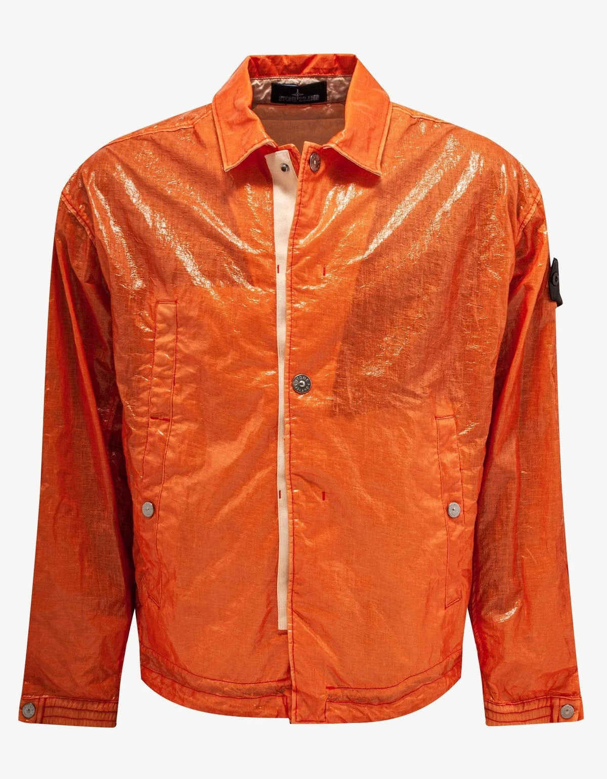 Stone Island Shadow Project Stone Island Shadow Project Orange Glass Linen-TC Jacket