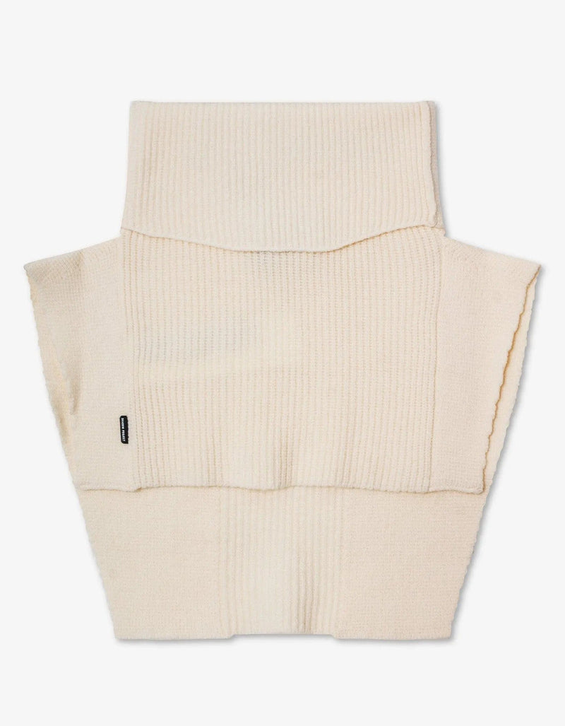 Stone Island Shadow Project White Chapter 2 Neck Warmer