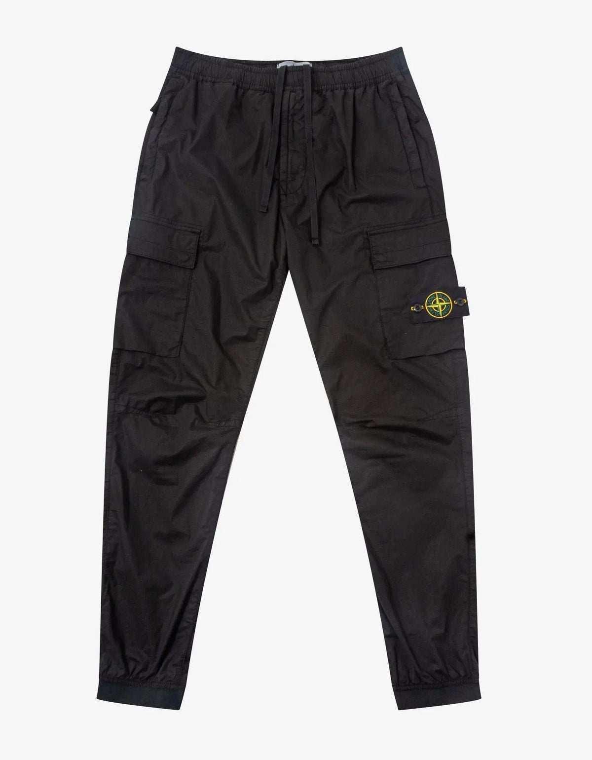 Stone Island Stone Island Black Cargo Trousers