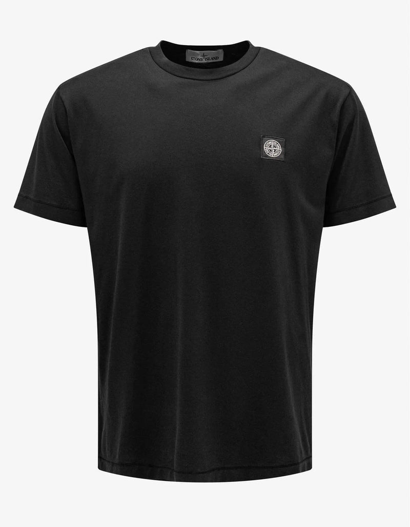 Stone Island Stone Island Black Compass Patch T-Shirt