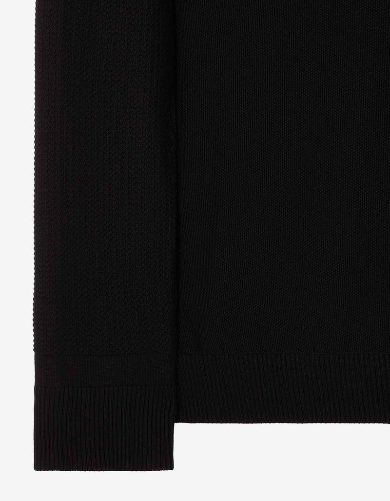 Stone Island Stone Island Black Crewneck Sweater