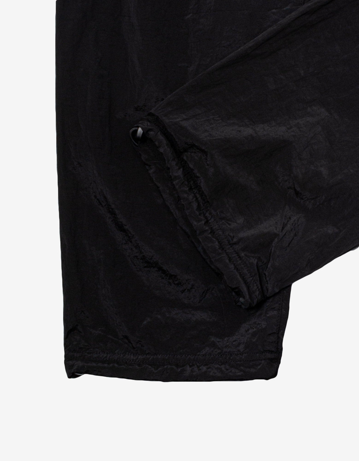 Stone Island Stone Island Black Nylon Metal Garment Dyed Cargo Trousers