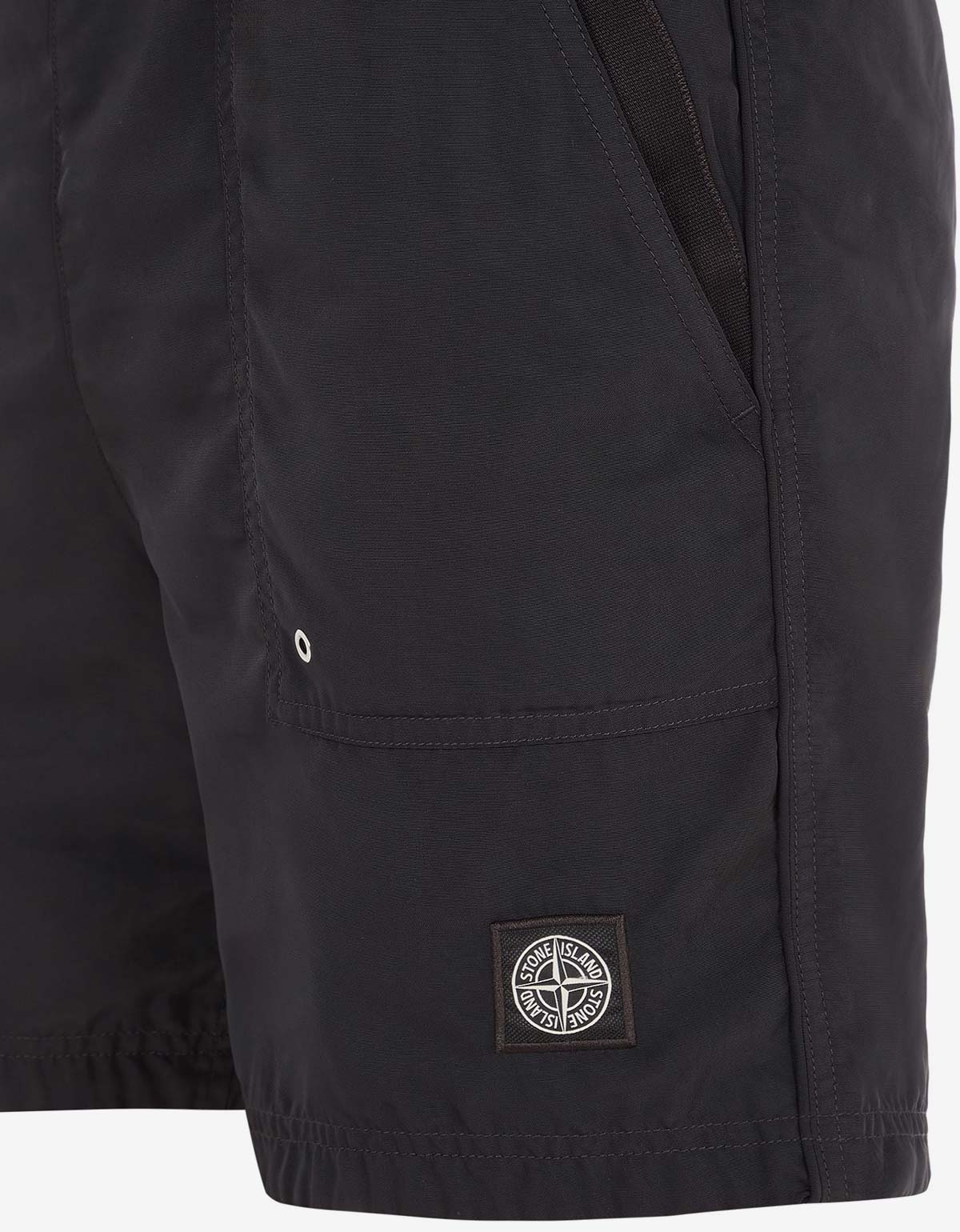 Stone Island Stone Island Black Swim Shorts