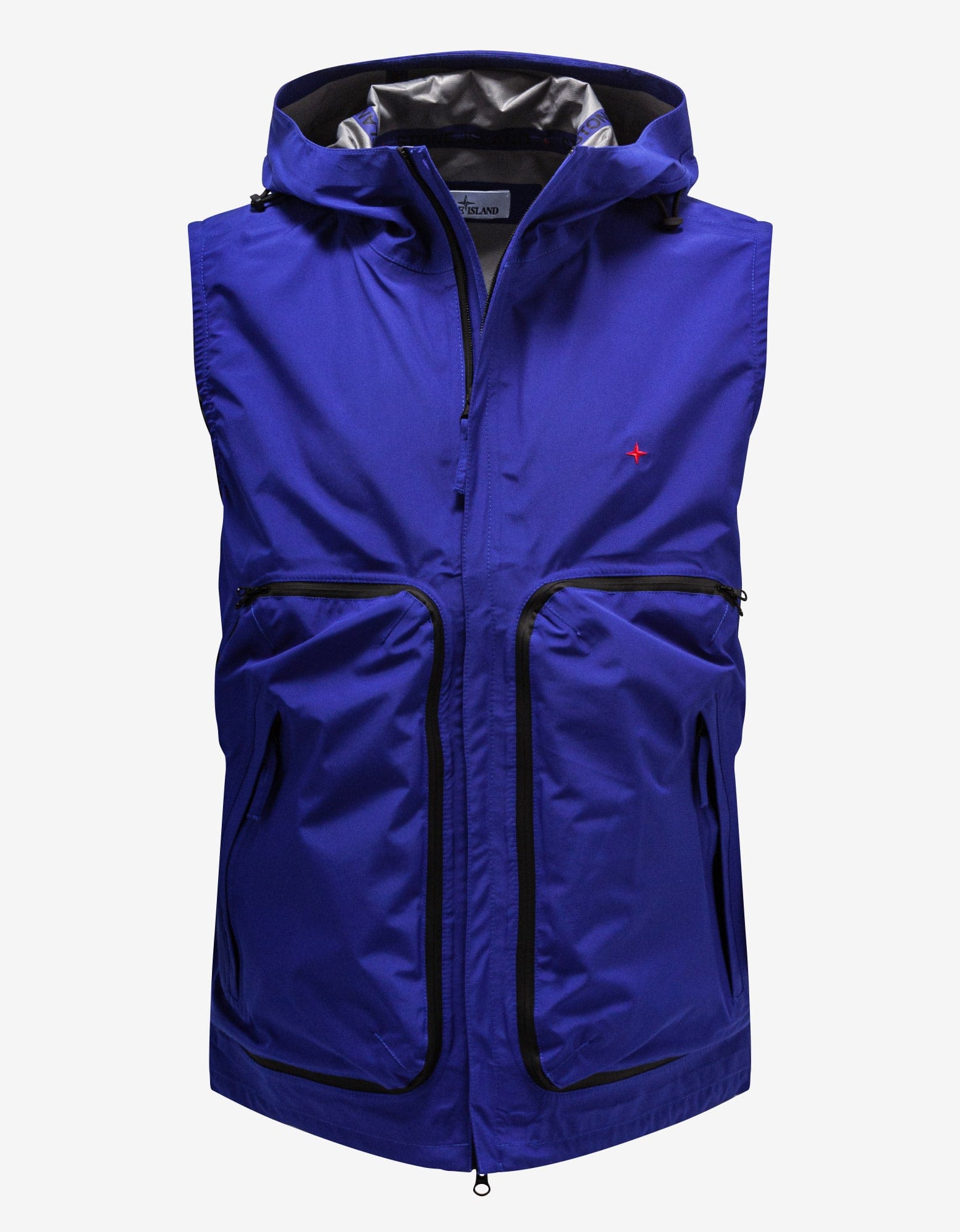 Stone Island Blue Marina Gilet Zoo Fashions