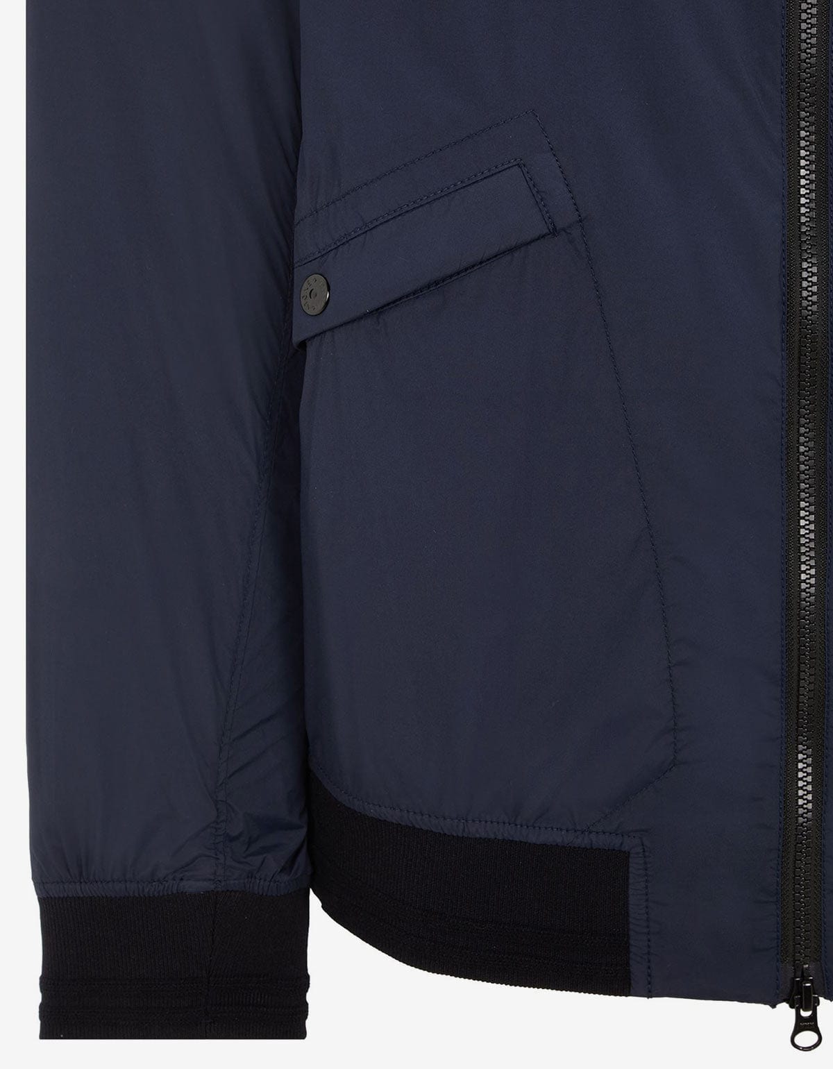 Stone Island Stone Island Blue Skin Touch Nylon-TC Bomber Jacket