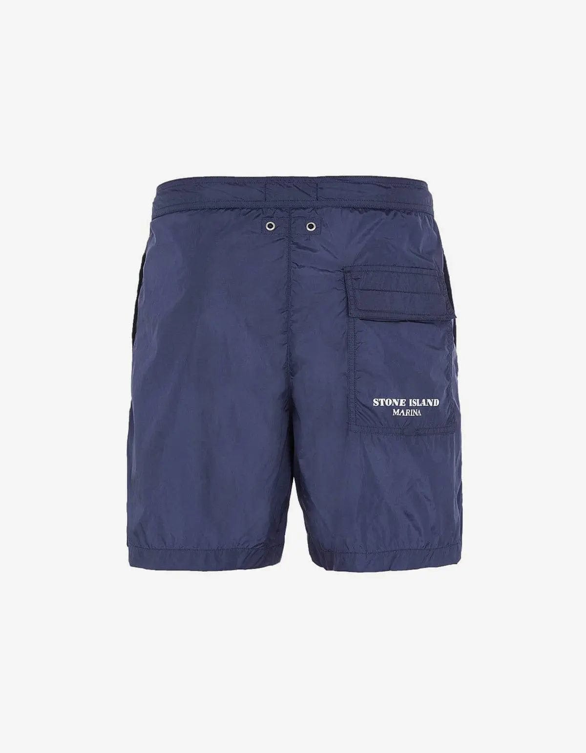 Stone Island Stone Island Blue Stripe Swim Shorts